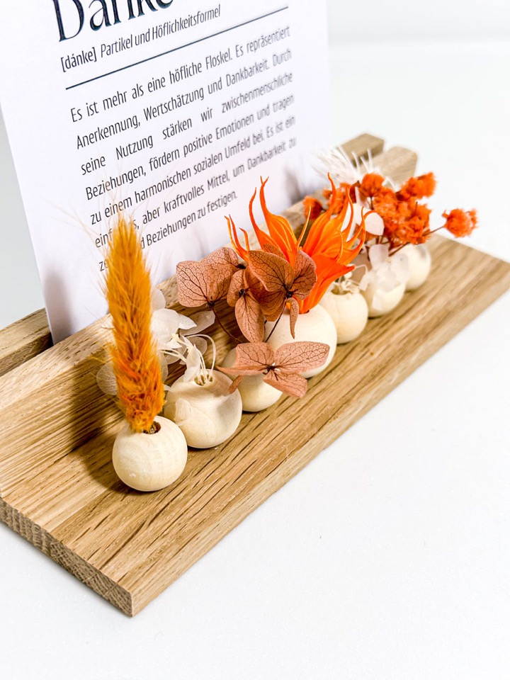 Kartenständer Detailansicht