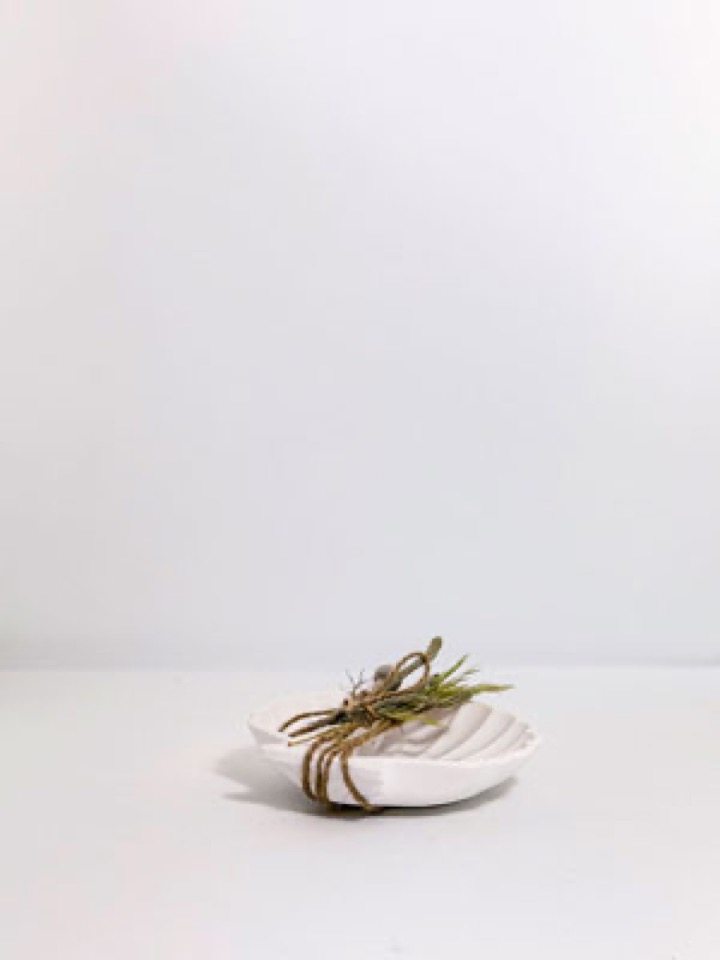 Schmuckschale Muschel Detailansicht