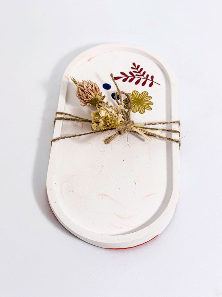 Schmuckschale Oval Detailansicht