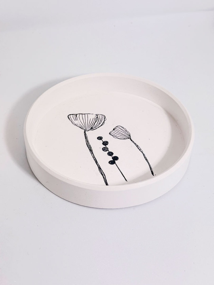 Schmuckschale Rund Detailansicht