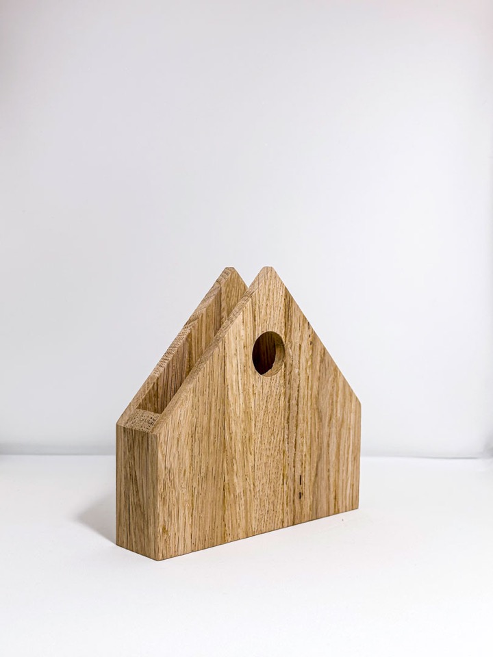 Serviettenhalter Haus Detailansicht